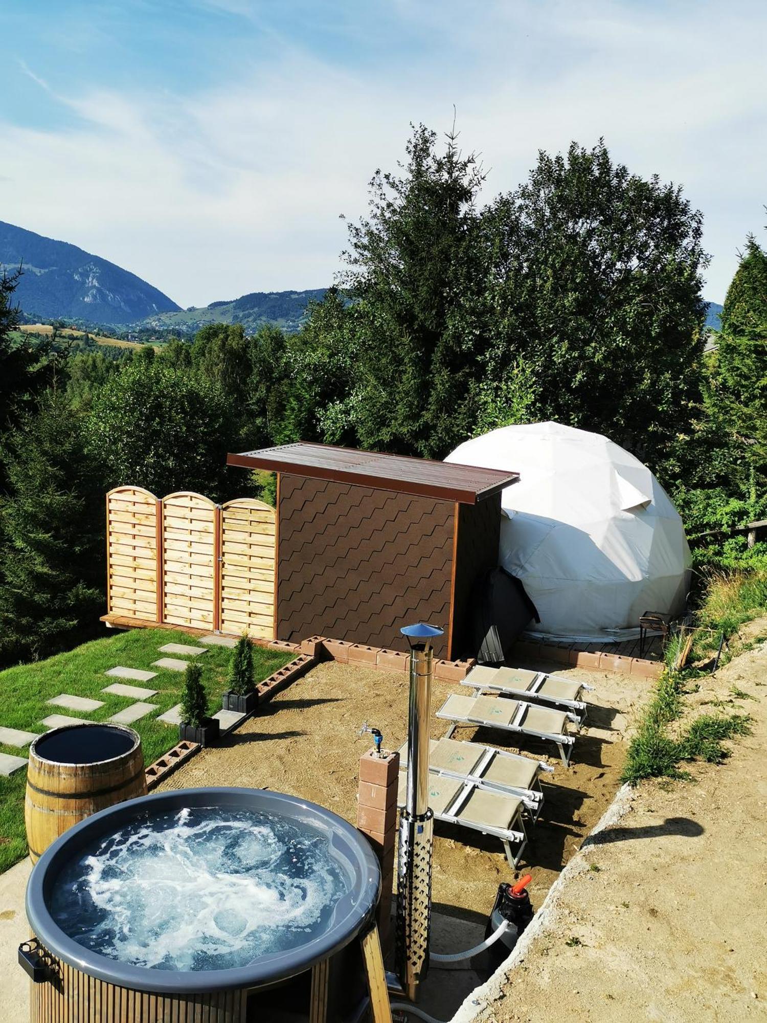 Glamping Zazen Hotel Drumu Carului Exterior photo